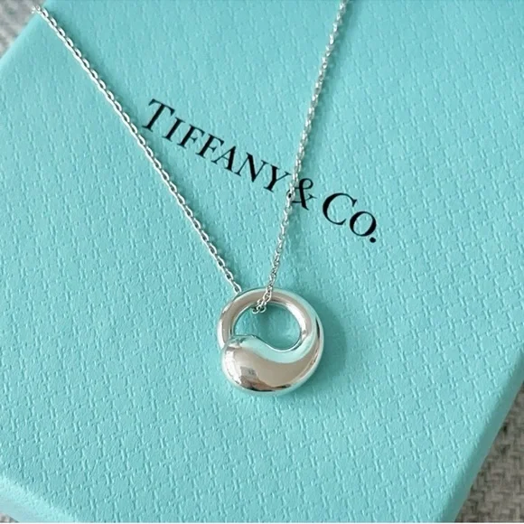 ❤️ Tiffany & Co.❤️ Eternal Circle Pendant ❤️ - Picture 5 of 16